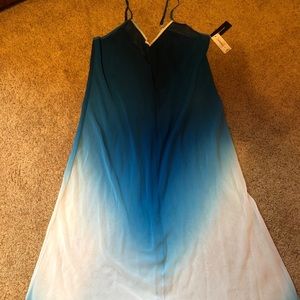 Brand New- Natori ombré sheer slip dress